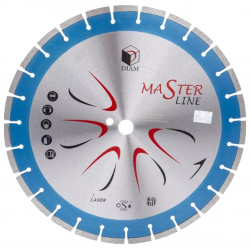 Алмазный диск по железобетону Diam Master Line 000504 (400x3 0x10x25 4 мм) 