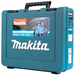 Перфоратор Makita HR 2810 153601 (патрон SDS Plus  мощность 800 Вт 2 9 Дж макс диаметр сверления 80 мм кейс) HR2810