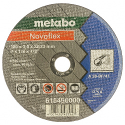 Отрезной круг по стали Metabo Novoflex 616450000 (180x3 мм)  сталь 180*3 0 Novof