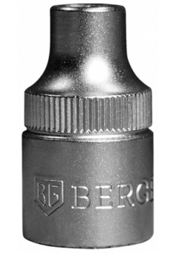 Торцевая 6 гранная головка Berger BG 12S08 (1/2"  8 мм SuperLock)