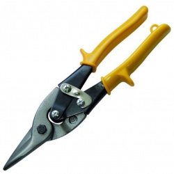 Ручные ножницы по металлу Лакра 3509001 (длина 250 мм  прямой тип вес 0 34 кг блокировочный замок) 250мм прямые