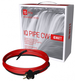 Греющий кабель Iqwatt CW 2 м резистивный Комплект саморегулирующегося кабеля для