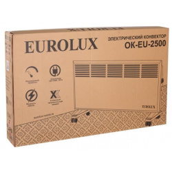 Конвектор Eurolux ОК EU 2500 (2 5 кВт  площадь обогрева 25 м2) 67/4/27