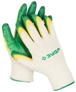 Трикотажные перчатки Зубр Мастер 11459 К10 (пара) 