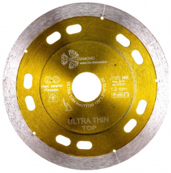 Алмазный диск Trio Diamond Ultra Thin Top UTT720 (125x22 23x1 2 мм) Сплошной