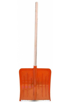 Лопата пластмассовая Метелица  410*420 цветная с алюминиевой планкой деревянный черенок высший сорт Без бренда