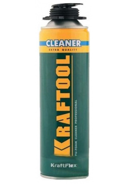 Очиститель монтажной пены KRAFTFLEX PREMIUM CLEANER  500мл KRAFTOOL 41189_z01