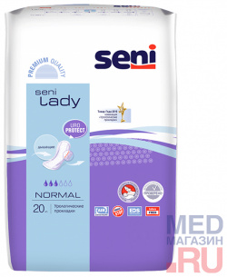 Прокладки урологические Seni Lady Normal (20 шт ) 
