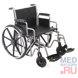 Кресло коляска механическое с принадлежностями  вариант исполнения Barry HD3 (арт 3022C0303S)