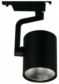 Однофазный LED светильник 20W 3000К для трека Arte Lamp Traccia A2321PL 1BK 