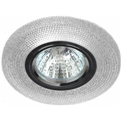 Встраиваемый светильник c LED подсветкой Эра DK LD1 WH (Б0018775) Б0018775 