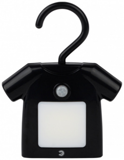 Светодиодный светильник ночник с датчиком движения Эра NLED 486 1W MS BK (Б0049346) Б0049346 