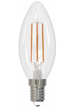 Филаментная светодиодная лампа E14 11W 4000K (белый) Sky Uniel LED C35 CL PLS02WH (UL 00005165) 11W/4000K/E14/CL картон 