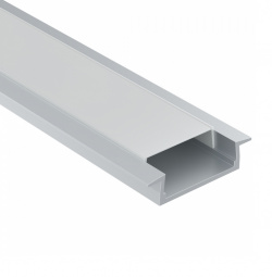2м  Встраиваемый алюминиевый профиль для светодиодной ленты Maytoni Led strip ALM004S 2M