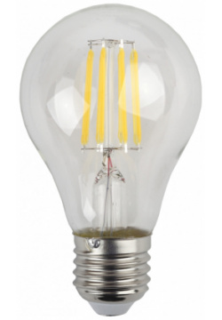 Лампа светодиодная филаментная ЭРА E27 9W 2700K прозрачная F LED A60 827 Б0043433