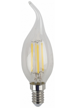 Лампа светодиодная филаментная ЭРА E14 9W 4000K прозрачная F LED BXS 840 Б0047005 