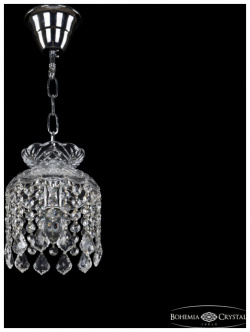 Подвесной светильник Bohemia Ivele 14781/15 Ni Leafs Crystal 