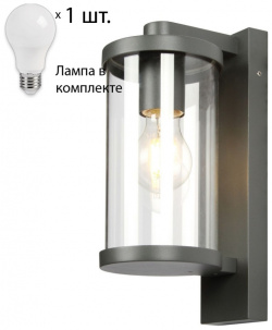 Уличный светильник с лампочкой  Favourite Lukturis 3038 1W+Lamps А60