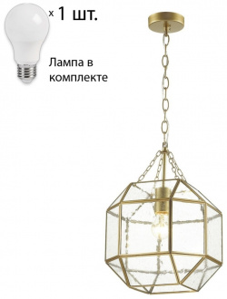 Подвесной светильник с лампочкой  Favourite Quadratum 1948 1P+Lamps А60