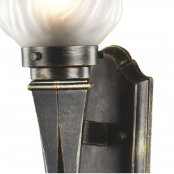 Уличный светильник с лампочкой Favourite Fackel 1803 1W+Lamps Е27 Свеча