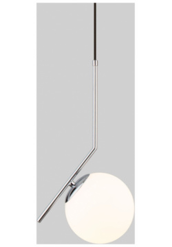 50152/1 хром Подвесной светильник со стеклянным плафоном Eurosvet Frost ЕВРОСВЕТ 