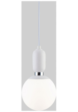 50158/1 белый Подвесной светильник с длинным тросом Eurosvet Bubble Long ЕВРОСВЕТ 