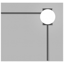 Настенный светильник Eurosvet 40035/1 черный жемчуг (a061474) ЕВРОСВЕТ 