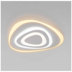 Потолочная светодиодная люстра с пультом Eurosvet Siluet 90115/6 белый (86212) ЕВРОСВЕТ 