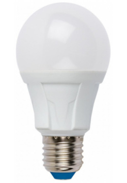 Диммируемая светодиодная лампа E27 12W 3000K (теплый) Uniel LED A60 10W FR DIM PLP01WH (UL 00004287) 10W/3000K/E27/FR/DIM картон 