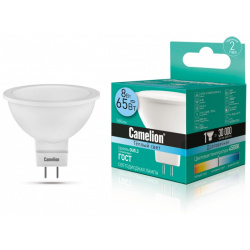 Светодиодная лампа GU5 3 8W 4500К (белый) JCDR Camelion LED8 S108/845/GU5 (12872) 