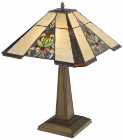Настольный светильник с лампочками Velante 845 804 02+Lamps E27 P45