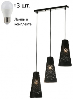 Подвесной светильник с лампочками Velante 567 726 03+Lamps E27 P45 
