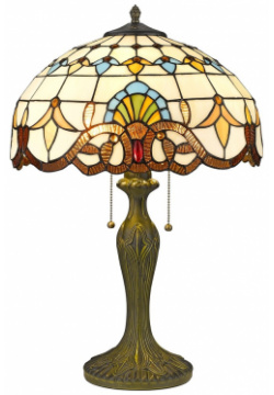 Настольная лампа с лампочками Velante 830 804 02+Lamps E27 P45