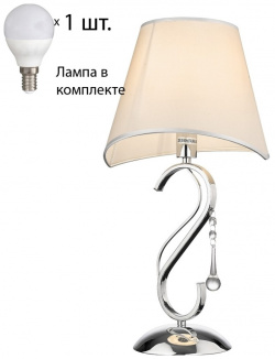 Настольная лампа с лампочкой Velante 298 104 01+Lamps E14 P45 