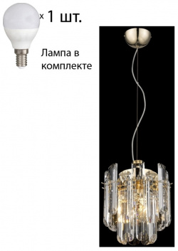 Подвесной светильник с лампочкой Wertmark WE107 01 303+Lamps 