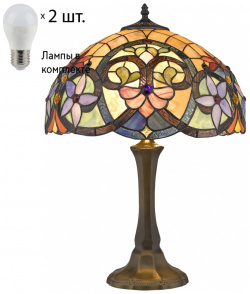 Настольная лампа с лампочками Velante 818 804 02+Lamps 