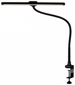Настольная светотиодная лампа на струбице Reluce 01016 0 7 01 BK (1427326) 1427326 
