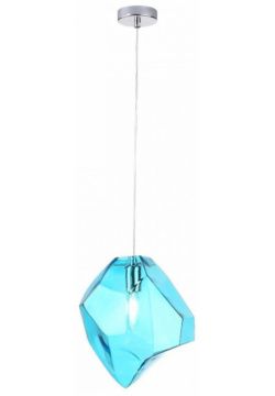 Подвесной светильник Crystal Lux NUESTRO SP1 CHROME/BLUE 