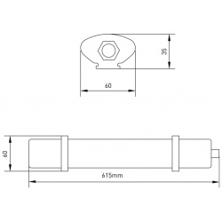 Линейный пылевлагозащищенный светильник Эра SPP 3 20 6K M (Б0041974) Б0041974