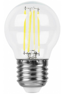 Филаментная лампа Feron E27 9W 4000K (белый) G45 LB 509 (38004) 38004 