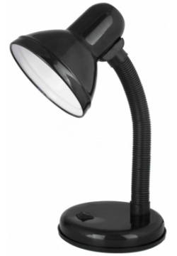 Светильник настольный Ultraflash UF 301 (230V  60W) С02 черный 12356 C02