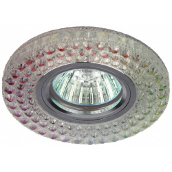Встраиваемый светильник cо LED подсветкой Эра DK LD15 SL RGB/WH (Б0028081) Б0028081
