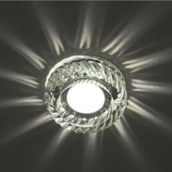 Встраиваемый светильник с подсветкой Fametto Luciole DLS L123 GU5 3 GLASSY CLEAR UL 00000372 GLASSY/CLEAR