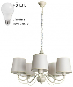Люстра со светодиодными лампочками  комплект от Lustrof №8398 Arte lamp 8398 388717