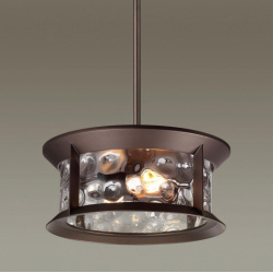 Подвесной уличный светильник со светодиодными лампочками E27  комплект от Lustrof №304221 627675 Odeon 304221