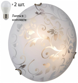 Потолочный светильник со светодиодными лампочками E27  комплект от Lustrof №63815 694210 SONEX 63815