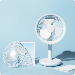 Портативный настольный вентилятор Xiaomi Mijia Prime Music Desktop Fan White