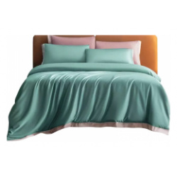 Постельное белье из хлопка Xiaomi Deep Sleep Super Soft Cotton Flow Kit 100S 1 8m Green 