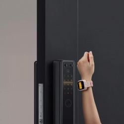 Умный дверной замок Xiaomi Mijia Smart Door Lock M20 Big Screen Cat Eye Version Black (XMZNMST05YD)