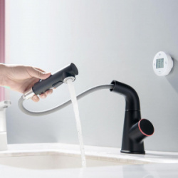 Индукционный смеситель Xiaomi AIXIYI Induction Pull out Faucet White (LX 0711)